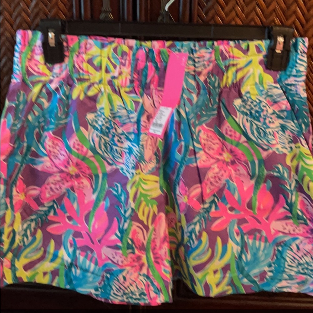 NWT Lilly Pulitzer dalci shorts party all the tide size large! Retails $78